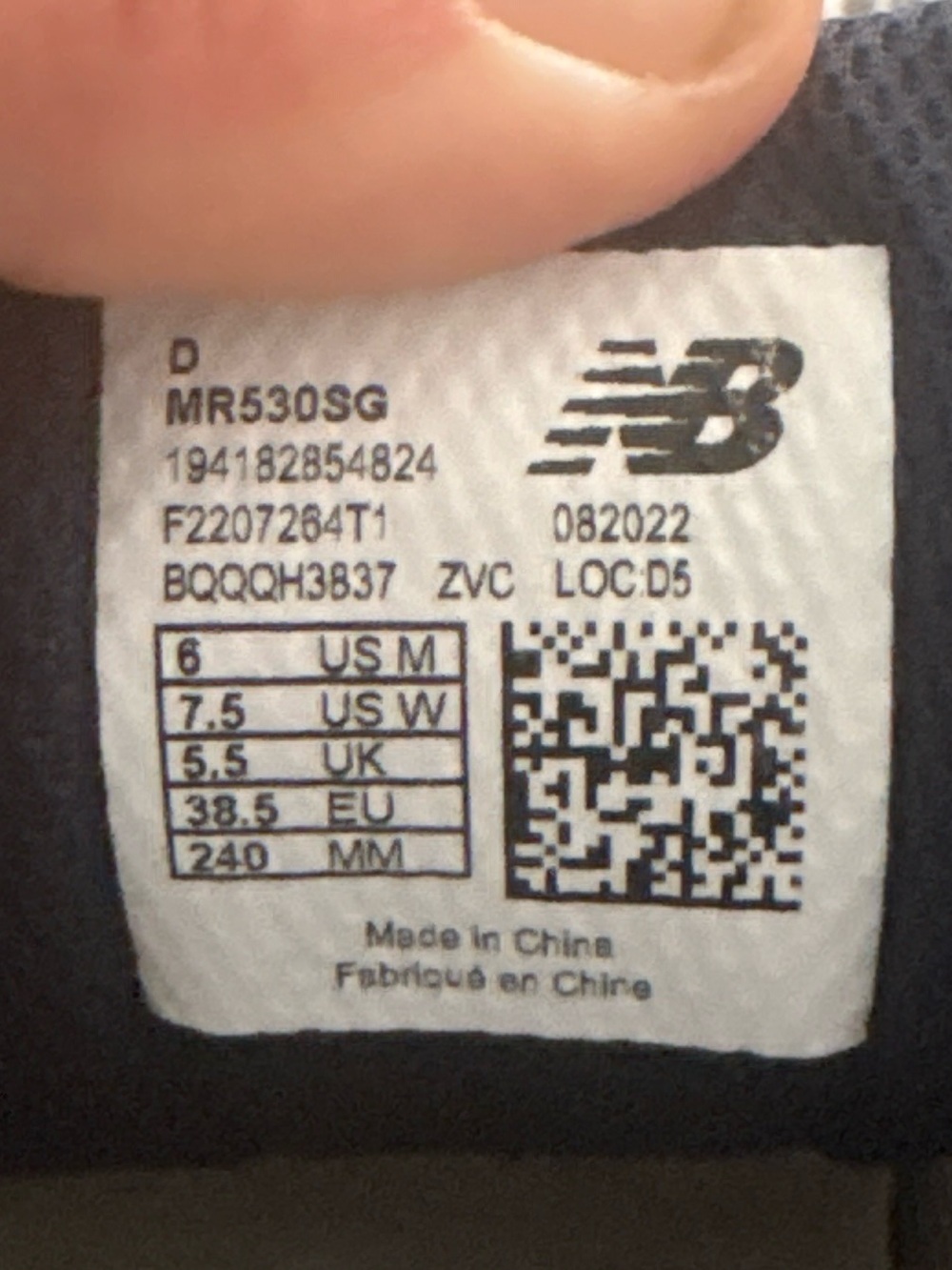 New Balance 530 MR530SG White Silver ABZORB Dad Sneakers Women’s 7.5 - Picture 2 of 8